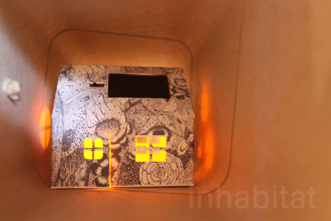 casagami, litogami, origami house, led light, solar nightlight, solar power, solar powered toys, green design, eco design, flat packed toys, green toys, nycxdesign, wanted design