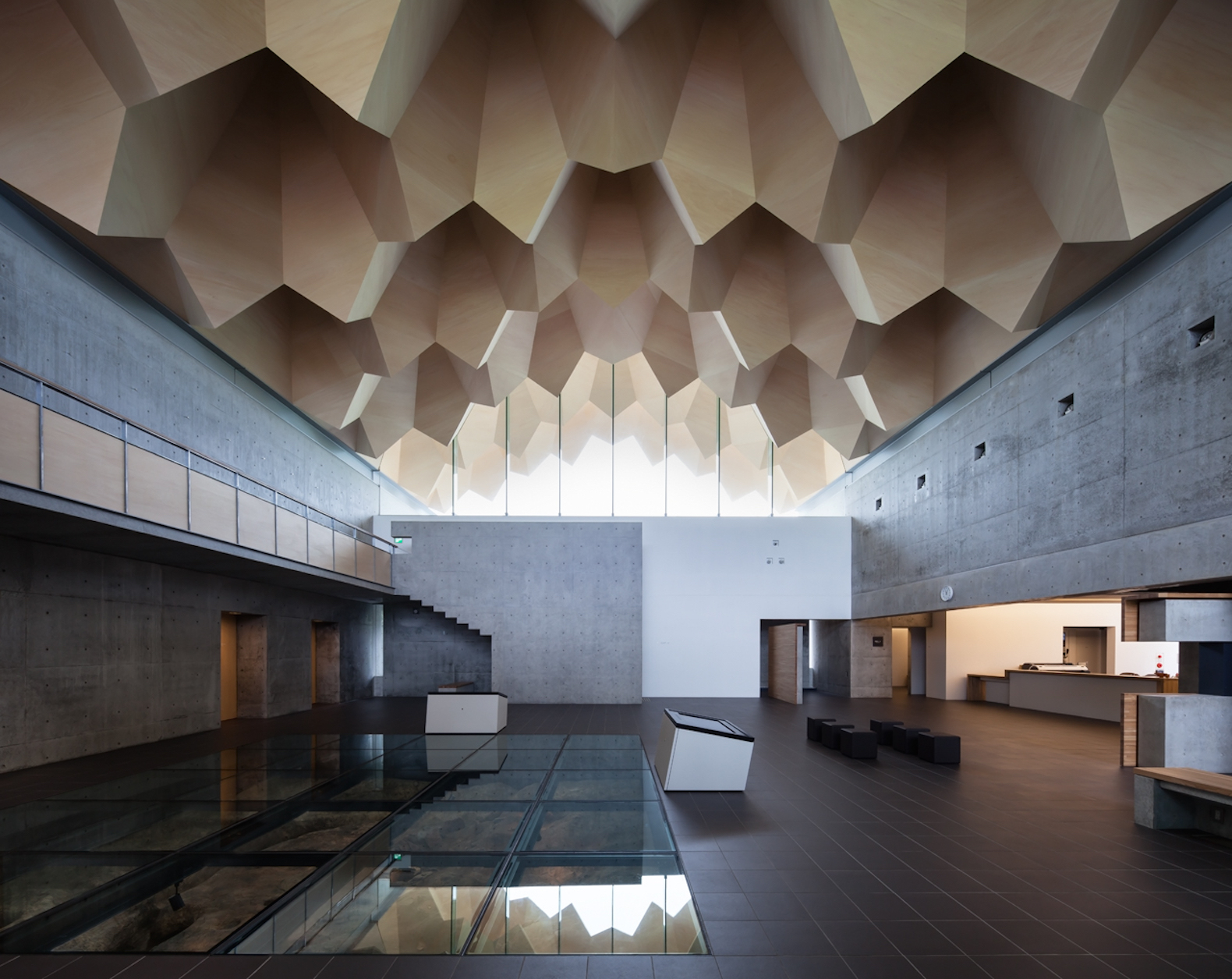 Fukushimashi architecture, Miyahata Jōmon Museum by Furuichi and Associates, history museum architecture, prehistoric Japanese museum, Jōmon Museum, Jōmon culture,