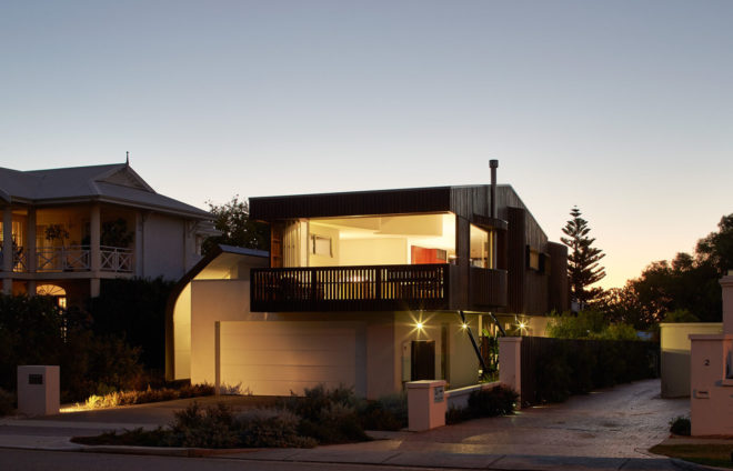 Mosman Bay House, iredale pedersen hook architects, naturally weathering materials, natural ventilation, natural cooling, Australia, green architecture, swimming pool, garden, natural materials, timber facade, passive heat gain