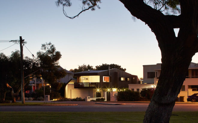 Mosman Bay House, iredale pedersen hook architects, naturally weathering materials, natural ventilation, natural cooling, Australia, green architecture, swimming pool, garden, natural materials, timber facade, passive heat gain