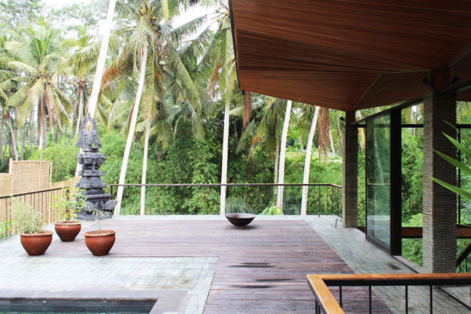 Origami House by Alexis Dornier, Bali architecture by Alexis Dornier, naturally ventilated tropical housing, contemporary tropical housing in Bali