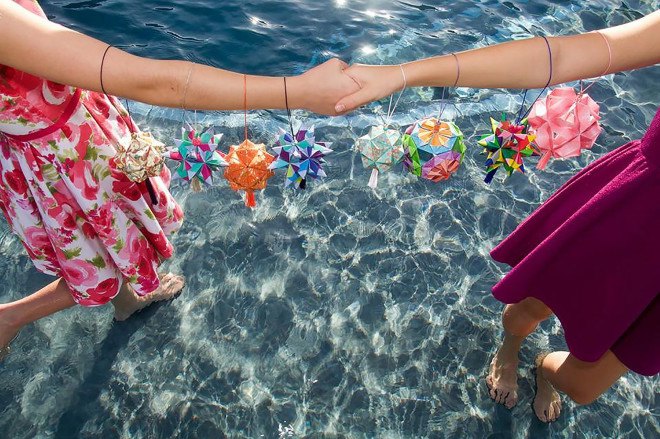 Paper For Water, clean water, developing countries, origami, sisters, kids, non-profit, water, well