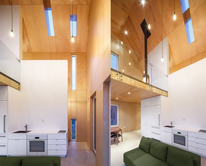 Cabin in Nova Scotia, Cape Breton architecture, Cape Breton modern architecture, modern architecture in Inverness