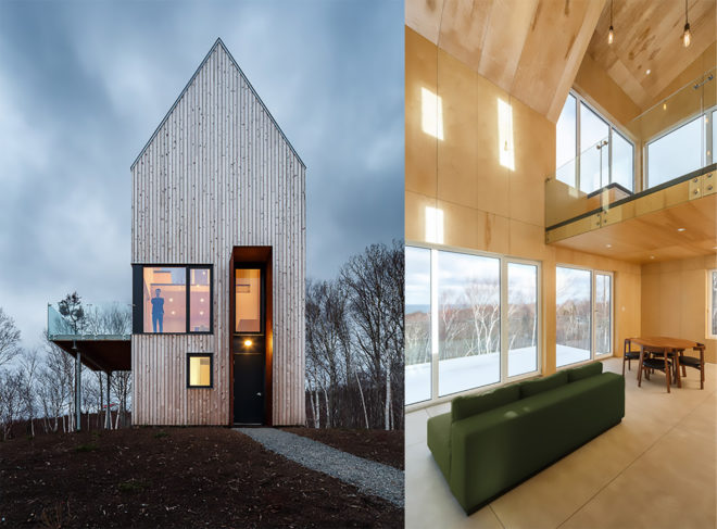 Cabin in Nova Scotia, Cape Breton architecture, Cape Breton modern architecture, modern architecture in Inverness