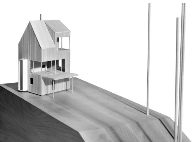 Cabin in Nova Scotia, Cape Breton architecture, Cape Breton modern architecture, modern architecture in Inverness