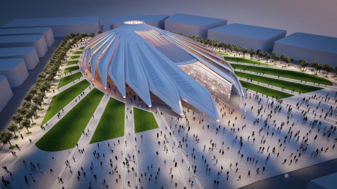 Santiago Calatrava, Dubai World Expo 2020, World Expo 2020, World Expo, Dubai, United Arab Emirates, National Media Council, Masdar, design competition, design, architecture, pavilion