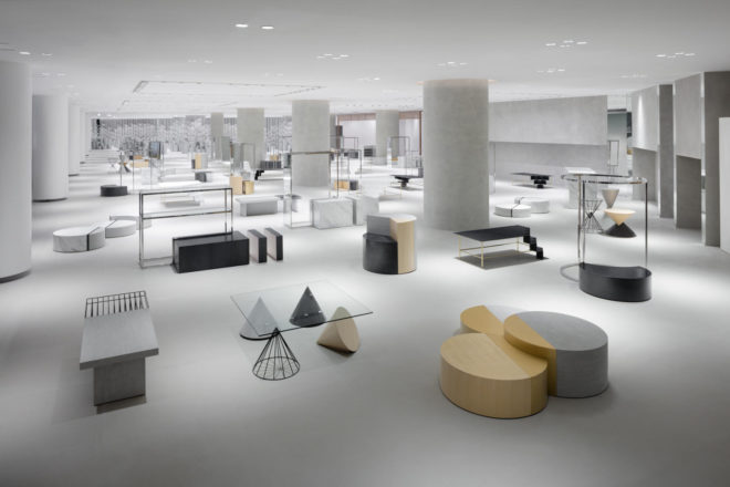 thailand, bangkok, siam discovery, nendo, shopping mall, retail center, department store, atriums, stacked boxes, commercial renovations