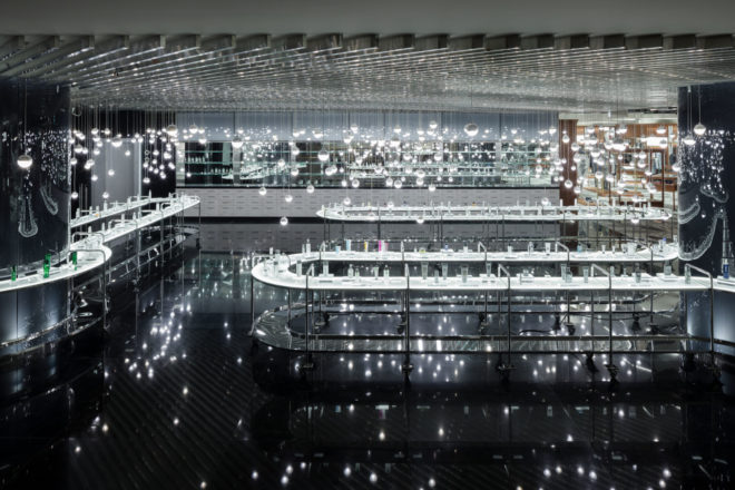 thailand, bangkok, siam discovery, nendo, shopping mall, retail center, department store, atriums, stacked boxes, commercial renovations