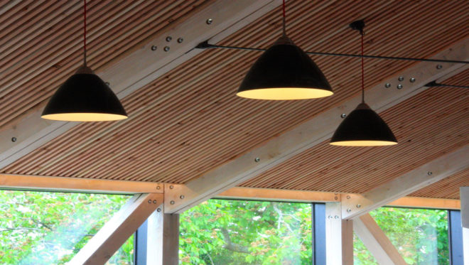 River Cottage Cooker School architecture, River Cottage Cooker School by Satellite Architects, renovated farm building, sustainability at River Cottage,