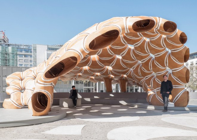university of stuttgart, germany, biomimicry, Institute for Computational Design, Institute of Building Structures and Structural Design, icd/itke research pavilion