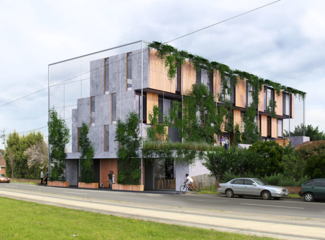'Living Tomorrow' project, Wohnen Morgen, Steffen Welsch Architects, suburban sprawl, urban density, sustainable design, green design, green home design, sustainable home design, Sustainability Unbuilt category, 2015 Architeam Awards