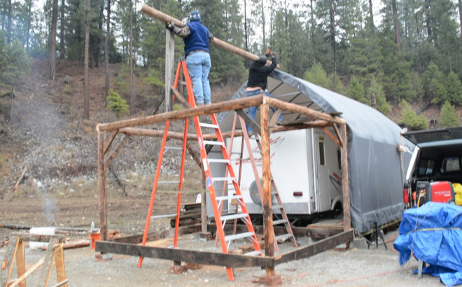 Pure Living For Life, off grid, off grid cabin, reader submitted content, reclaimed materials, cabin built from reclaimed materials