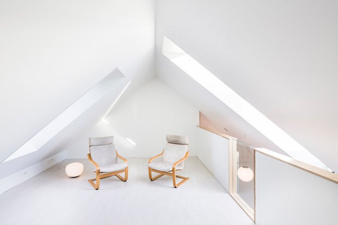 Øvre Tomtegate 7, farmhouse, green extension, Norway, Link Arkitektur, renovated farmstead, gable-roofed, Kebony, sustainable wood, natural light, green renovation, green architecture