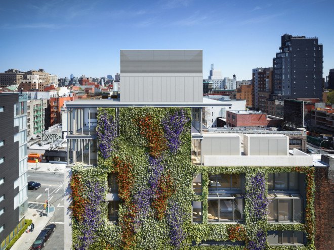 tadao ando, 152 elizabeth street, luxury condos, condominiums, living wall, nyc's largest living wall, nyc's largest residential green wall, largest green wall, Gabellini Sheppard Associates, M. Paul Friedberg and Partners, Sumaida + Khurana, landscape design, vertical garden