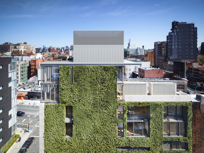 tadao ando, 152 elizabeth street, luxury condos, condominiums, living wall, nyc's largest living wall, nyc's largest residential green wall, largest green wall, Gabellini Sheppard Associates, M. Paul Friedberg and Partners, Sumaida + Khurana, landscape design, vertical garden
