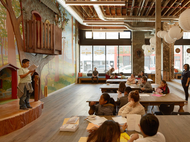 San Francisco, community design, 826 valencia, 826 valencia writing center, youth programs, writing, literary community, san Francisco literary community, bay area literary community, writing programs, adaptive reuse, renovation, green renovation,