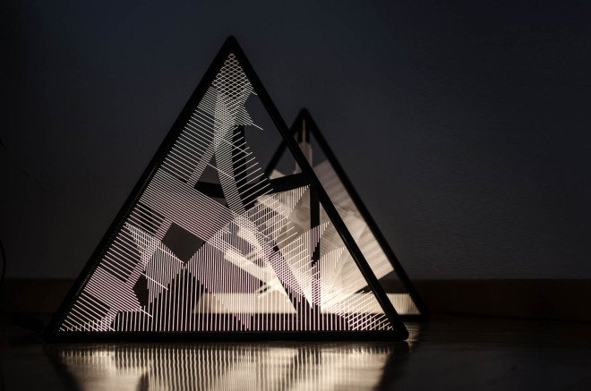 all around lamp, maria novozhilova, led, led lamp, led light, milan design week, milan design week 2016, local design australia, milan, sydney