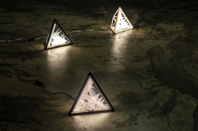 all around lamp, maria novozhilova, led, led lamp, led light, milan design week, milan design week 2016, local design australia, milan, sydney