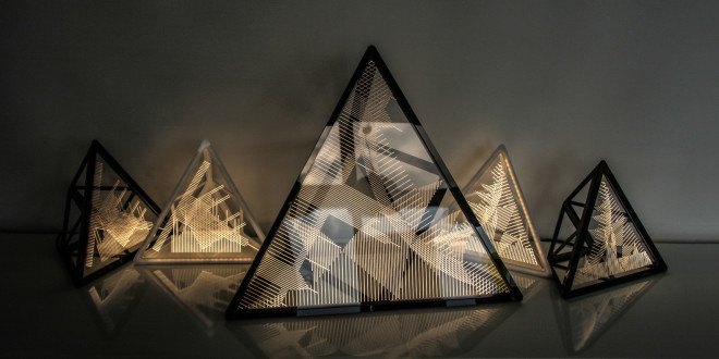 all around lamp, maria novozhilova, led, led lamp, led light, milan design week, milan design week 2016, local design australia, milan, sydney