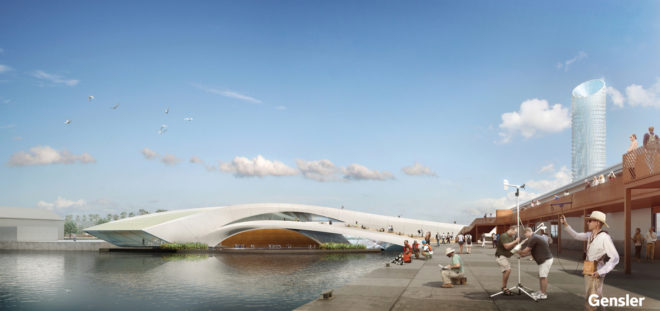 port of los angeles, city dock no. 1, altasea, gensler, jenny krusoe, southern california marine institute, campus of innovation, marine research, ocean research, marine biology, sustainable research, research facility, oceanography