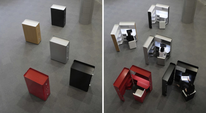 Atelier OPA, Kenchikukagu, Japanese design, transformable, transformer furniture, transformer, kitchen design, Office, cabin guest room, guest rooms, japanese architect, Japan, Tokyo, triennale di milano