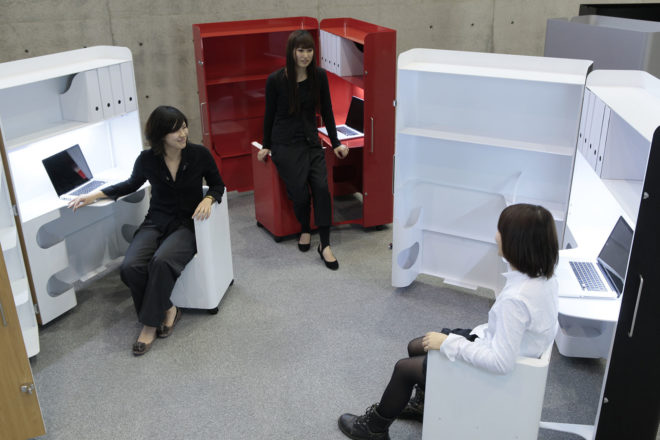 Atelier OPA, Kenchikukagu, Japanese design, transformable, transformer furniture, transformer, kitchen design, Office, cabin guest room, guest rooms, japanese architect, Japan, Tokyo, triennale di milano