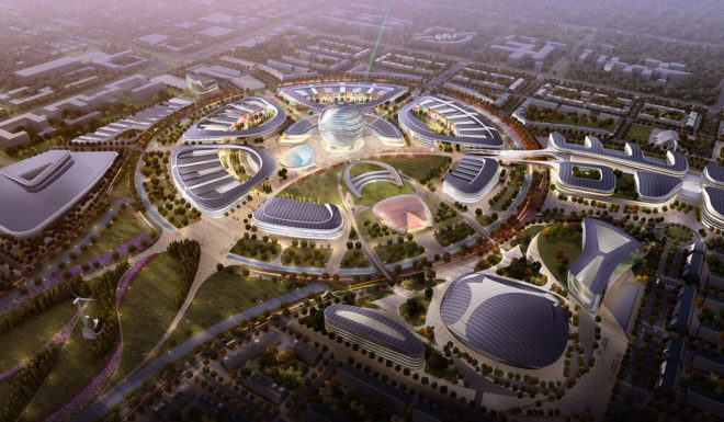 World Expo 2017, Expo City 2017, Adrian Smith + Gordon Gill Architecture, renewable energy, smart grid, green architecture, Kazakhstan Pavilion Expo 2017, solar power, wind power, water recycling, waste management system, clean energy
