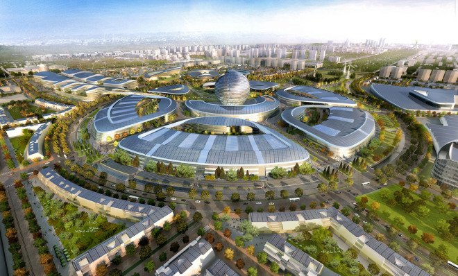World Expo 2017, Expo City 2017, Adrian Smith + Gordon Gill Architecture, renewable energy, smart grid, green architecture, Kazakhstan Pavilion Expo 2017, solar power, wind power, water recycling, waste management system, clean energy