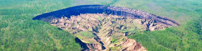 siberia, russia, Batagaika Crater, Institute of Applied Ecology of the North, deforestation, crater, sinkhole, megaslump, melting permafrost