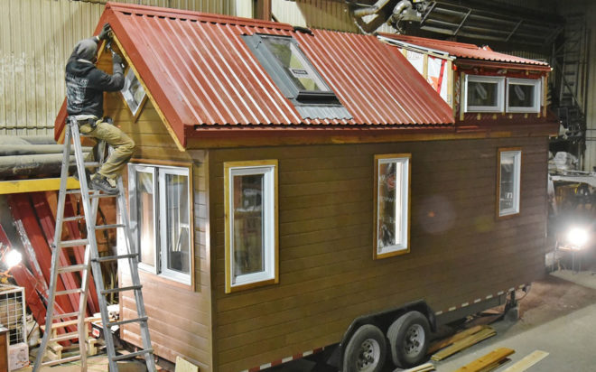 BigWhaleTinyHouse, wildlife biologists, mobile house, tiny home, green expedition, Atlas Roofing, Mingan Island Cetacean Study, eco-friendly building materials, sustainable living, energy-efficient building, lightweight, water-resistant building, fire-resistant building