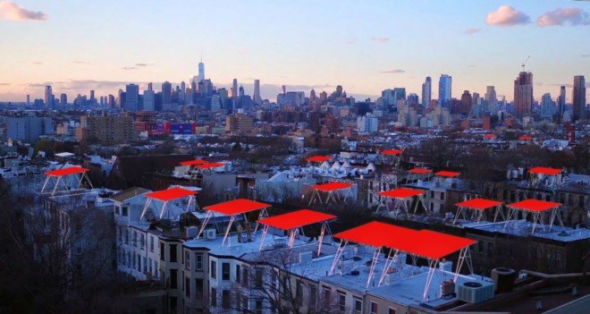 Brooklyn SolarWorks, solar canopy,brooklyn solar canopy, solar power nyc, solar power rooftops, solar panels brooklyn, brooklyn rooftops, solar power, green design, sustainable design, efficient energy, renewable energy