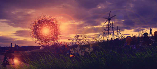 land art generator initiative, lagi, lagi glasgow, scotland, glasgow, scotland renewable energy, scotland canals, scotland clean energy, bladeless wind turbine, wind turbine, vortex wind turbine, hydropower, piezoelectric,