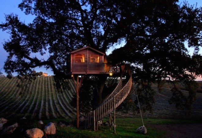 Farmhouse La Piantata, La Piantata treehouse, treehouse glamping, treehouse glamping in Tuscany