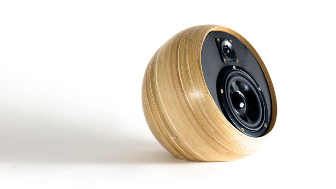 Hazang Bamboo Bluetooth Speakers, traditional manufacturing techniques, bamboo, bamboo speakers, sustainable design, local craftsmen, product design, green product, Bruno Chandon, Hautecoeur