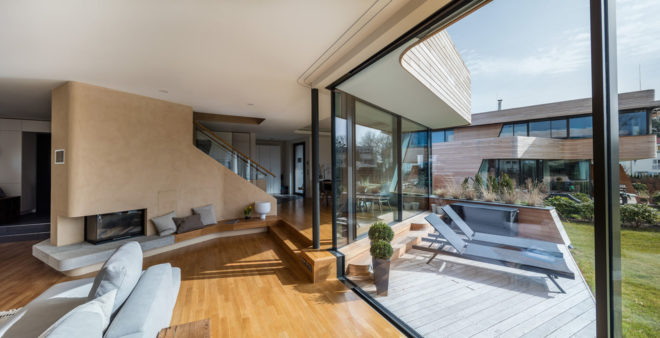 Holistic Living in Berlin, plus energy homes, Berlin, GRAFT Architects, BuroHappold, smart homes, recyclable materials, heat recovery ventilation system, solar-powered homes, solar power, photovoltaics, green architecture