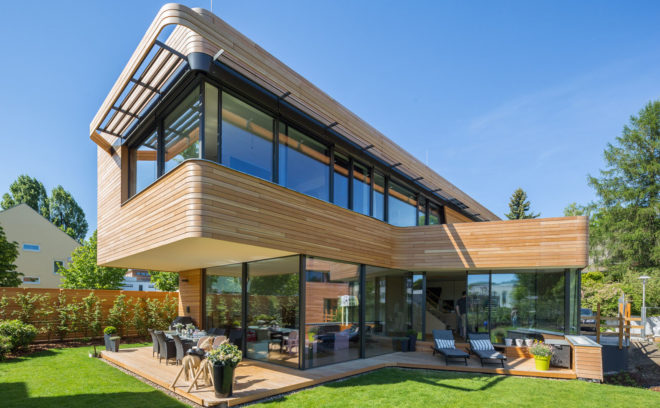 Holistic Living in Berlin, plus energy homes, Berlin, GRAFT Architects, BuroHappold, smart homes, recyclable materials, heat recovery ventilation system, solar-powered homes, solar power, photovoltaics, green architecture