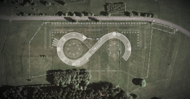 Beskid Mountain, Serpent-shaped hotel, low ecological footprint, coiling serpent hotel, Beskid Mountain Hotel, Beskidy Hotel, dd Architekci, Polish green design, timber hotel shaped like a serpent