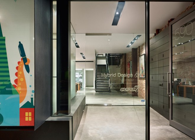 Hybrid Design headquarters, Hybrid Design headquarters by Terry & Terry Architecture, San Francisco adaptive reuse, adaptive reuse design headquarters, adaptive reuse design office, design office in San Francisco