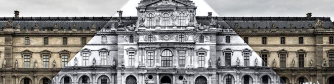 france, musee de louvre, louvre museum, jr, art installations, photography, street art, street artist jr, louvre pyramid