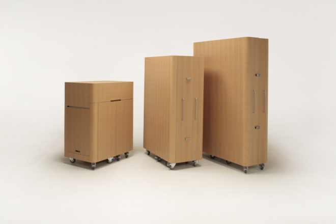 Atelier OPA, Kenchikukagu, Japanese design, transformable, transformer furniture, transformer, kitchen design, Office, cabin guest room, guest rooms, japanese architect, Japan, Tokyo, triennale di milano