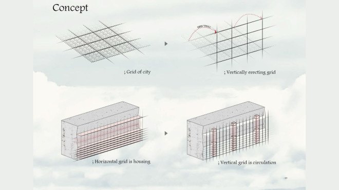 d3 Housing Tomorrow, housing competition, futuristic housing, green architecture, competition winners, cliff side architecture, transformable spaces, futuristic design, futuristic city
