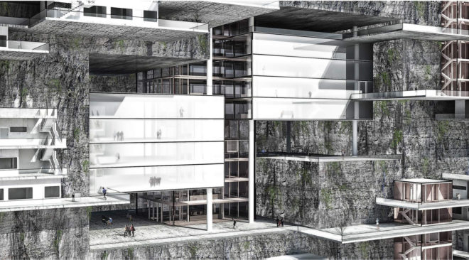 d3 Housing Tomorrow, housing competition, futuristic housing, green architecture, competition winners, cliff side architecture, transformable spaces, futuristic design, futuristic city