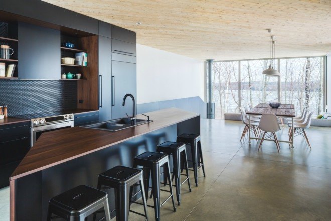 MU Architecture, Nook Residence, Montréal, Canada, quebec, canadian architecture, green design, sustainable design, country homes, quebec homes, Residential Architecture, interior design, minimalist design,