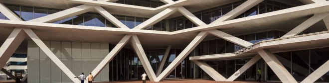 Mario Cucinella, Accra Ghana, Ghana, Africa, Africa architecture, italian architects, brise soleil, solar shading, concrete, Green Building, glazing, glazing system