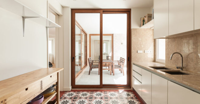 Necessidades House, Fragmentos de Arquitectura, green renovation, Lisbon, adaptive reuse, restoration, patio, open-plan layout, outdoor living