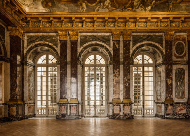 Waterfall Installation by Olafur Eliasson, Palace of Versailles Exhibition by Olafur Eliasson, Olafur Eliasson temporary art, waterfall by Olafur Eliasson, Fog Assembly by Olafur Eliasson, art installations at Palace of Versailles