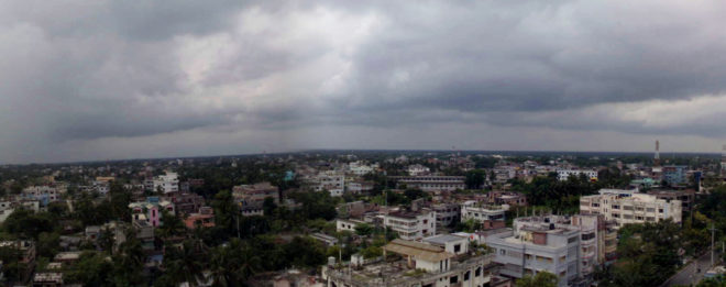 Rajshahi, Bangladesh, air pollution, dust smog, pollution, green city, clean city, trees, pavement, brick kilns
