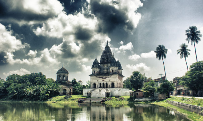 Rajshahi, Bangladesh, air pollution, dust smog, pollution, green city, clean city, trees, pavement, brick kilns, Shiva Temple, temple