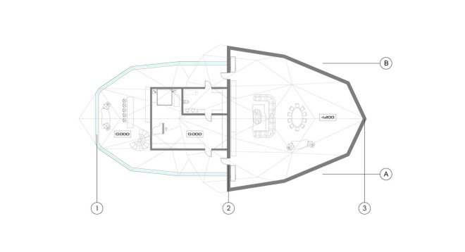 Shell House, Kazakhstan, Damir Ussenov, Lenz Architects, aluminium, green architecture, floor to ceiling windows, swimming pool, natural light