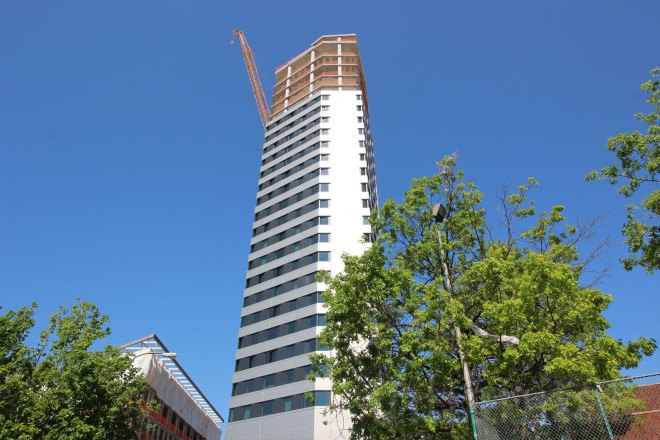 Cornell residence, cornell tech, cornell university, field operations, Handel Architects, morphosis, passive house, passive house architecture, passive house certification, passive house cornell high-rise, passive house institute, roosevelt island, SOM, Weiss/Manfredi, cornell tech tower